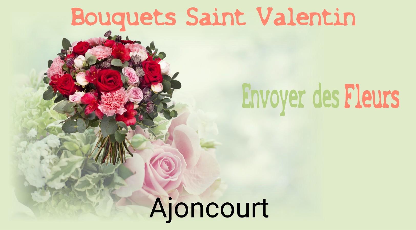 Roses de Saint-Valentin livrées à Ajoncourt